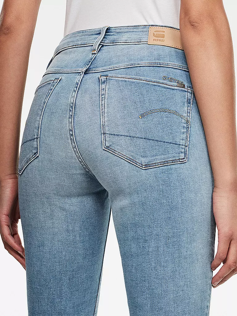 G-STAR RAW Jeans Skinny Fit 3301 hellblau