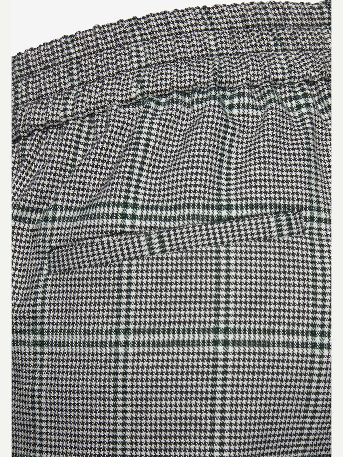 Pantalon ceinture élastique au dos