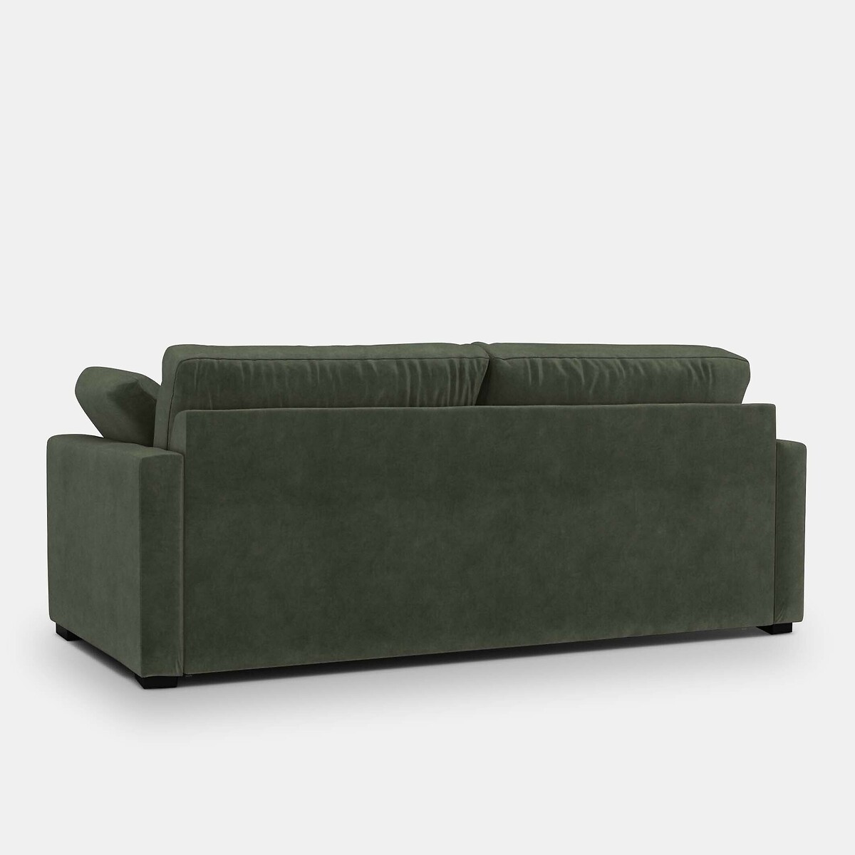 LA REDOUTE INTERIEURS<br>Sofá-cama em veludo, espuma HR premium, Timor