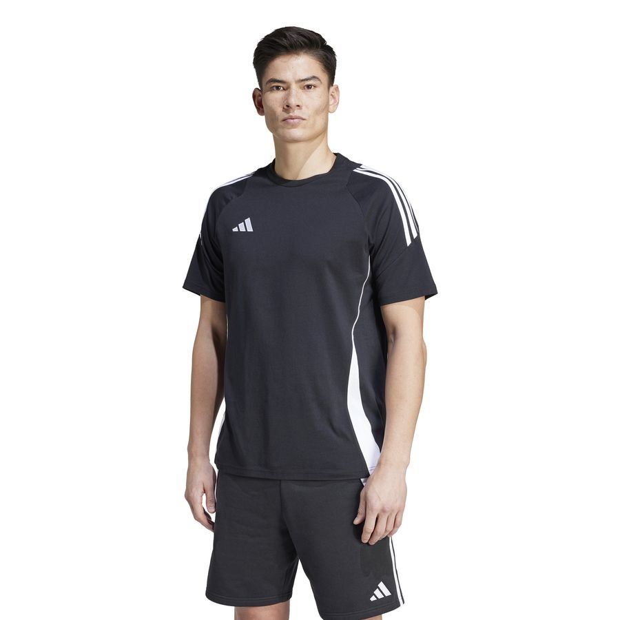 adidas T-shirt d'Entraînement Tiro 24 - Noir/Blanc