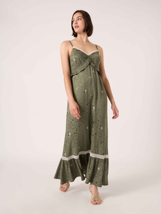 Robe longue upcyclée