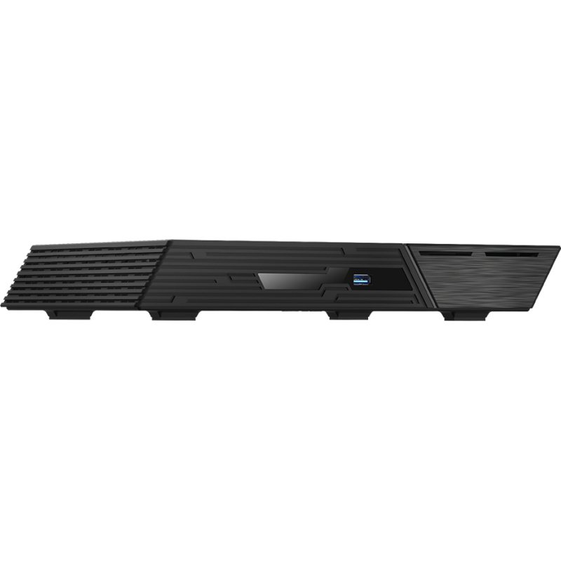 Asustor FS6712X serveur de stockage NAS Compact Intel® Celeron® N5105 4 Go DDR4 0 To Noir