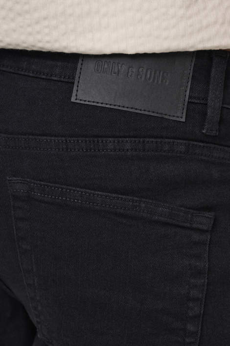 Only & Sons zwarte heren korte broek