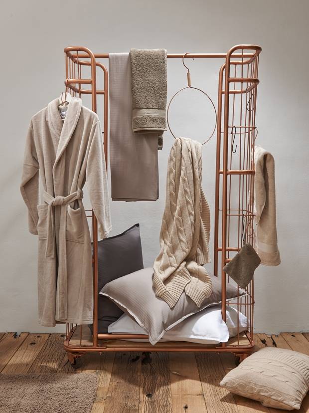 Beaumont Badjas Desert | XL | Beige | Katoen