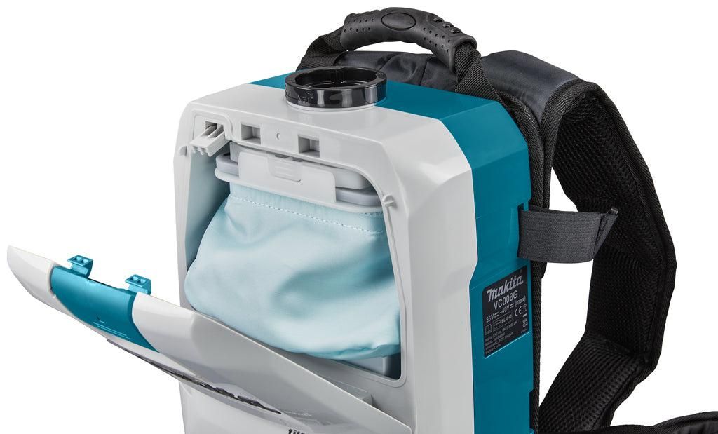 Makita VC008GZ Accu Rugstofzuiger voor Schoonmaak XGT 40V Max Basic Body