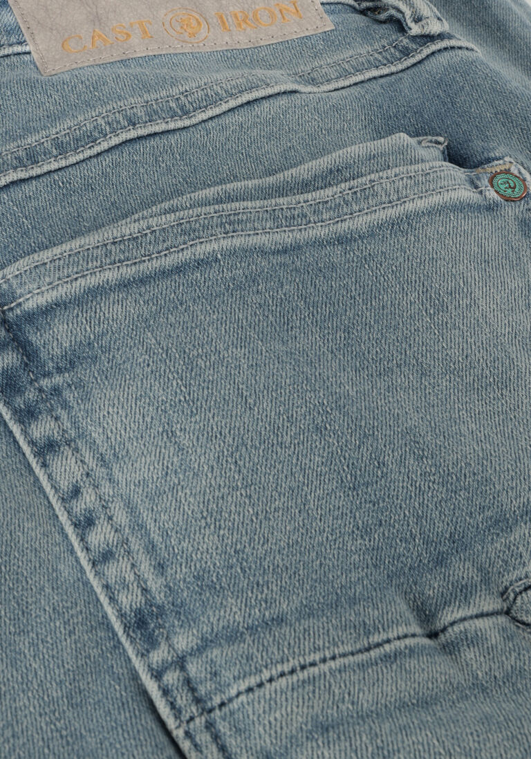 CAST IRON blauwe cast iron slim fit jeans shiftback tapered fgt