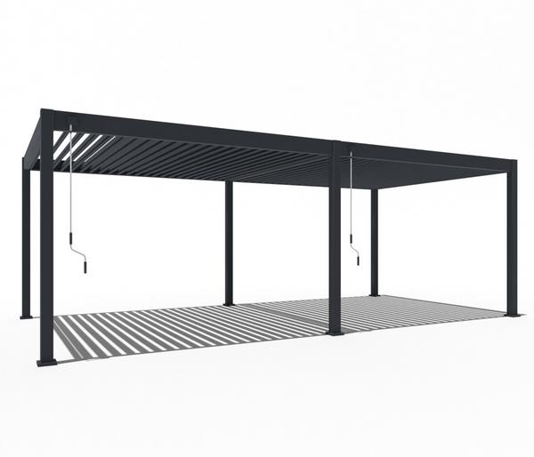 Weide Deluxe Pergola Voll-Alu, ca.