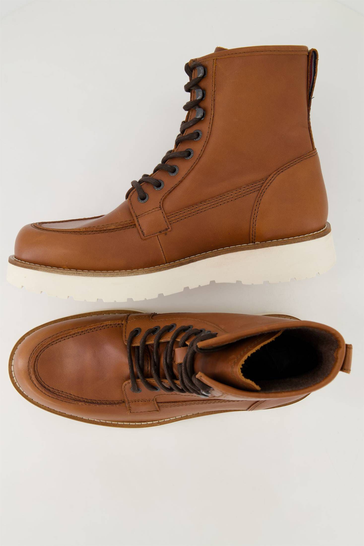 Tommy Hilfiger| Herren Schnürboots TH AMERICAN WARM LEATHER BOOT