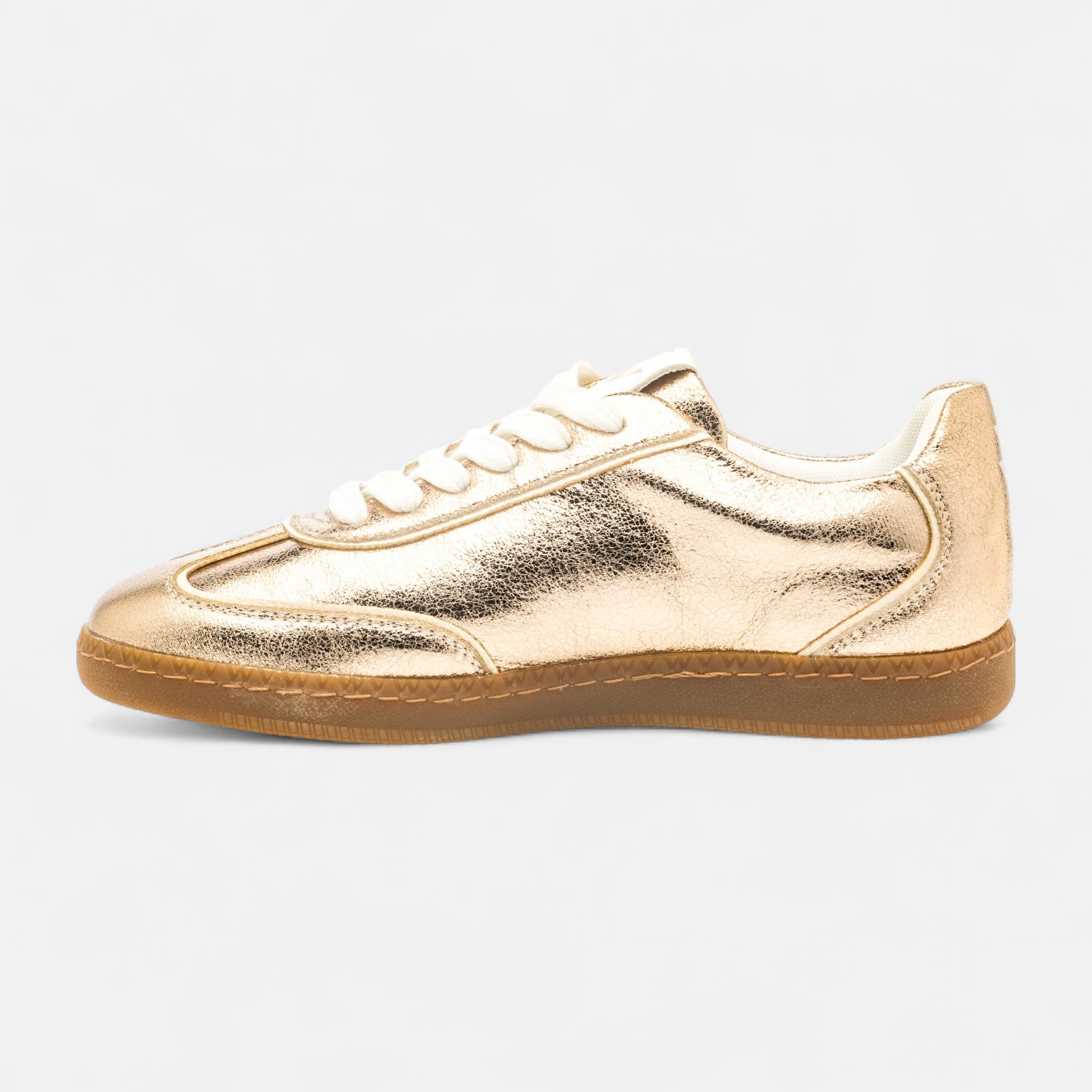 Baskets basses Femme or