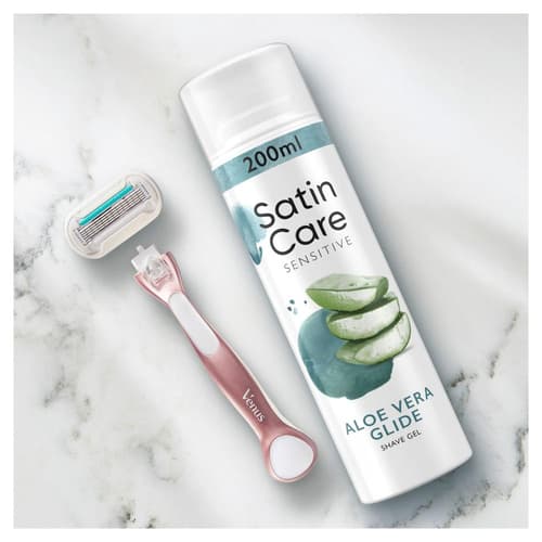 Gillette Satin Care Damenrasiergel, Aloe Vera Glide