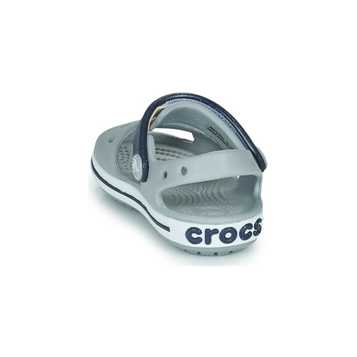 Crocs - CROCBAND SANDAL KIDS - Gris / Marine