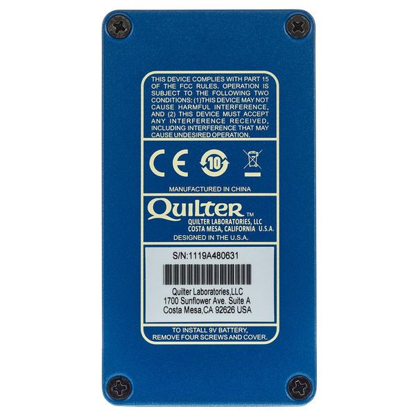 Quilter Phantom Block Pre Amp/Cab Sim