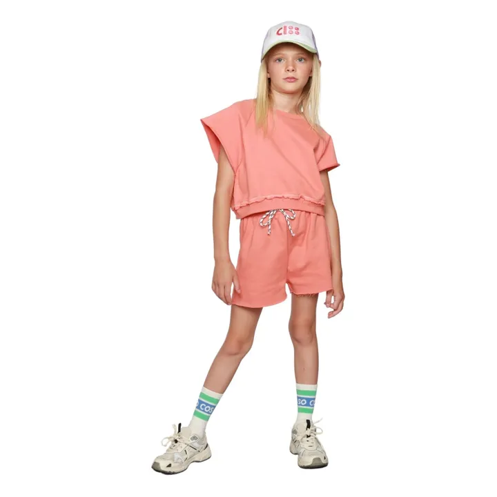 Cos I Said So Short Jogger Cut Off | Terracotta