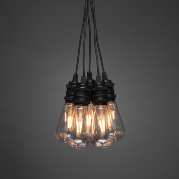 Konstsmide lichtsnoer Edison 10 lampen 4.5 meter