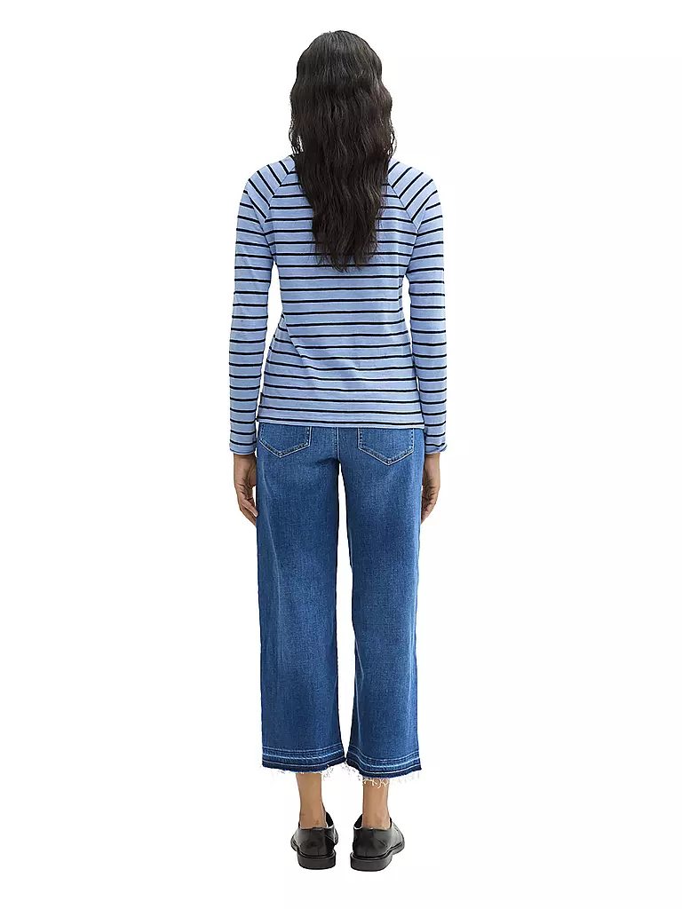 TOM TAILOR Jeans Flared Fit blau
