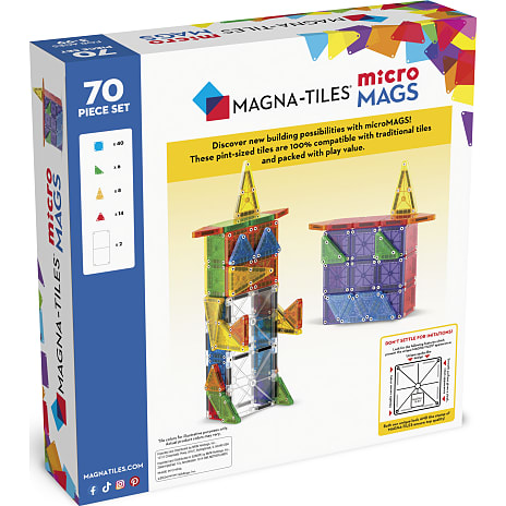 Magna-Tiles byggesæt 70 dele