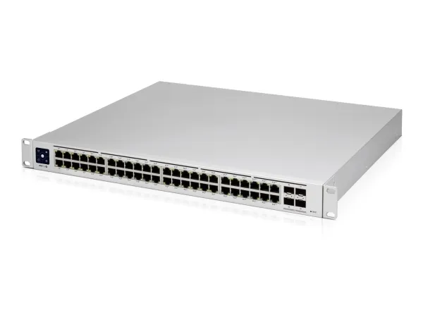 Ubiquiti UniFi Switch USW-PRO-48-POE - Switch - Administreret - 48 x 10/100/1000 (40 PoE , 8 PoE  )   4 x 10Gb Ethernet SFP  - monterbar på stativ - PoE   (600 W) - AC 120/230 V / DC 11,5/52 V
