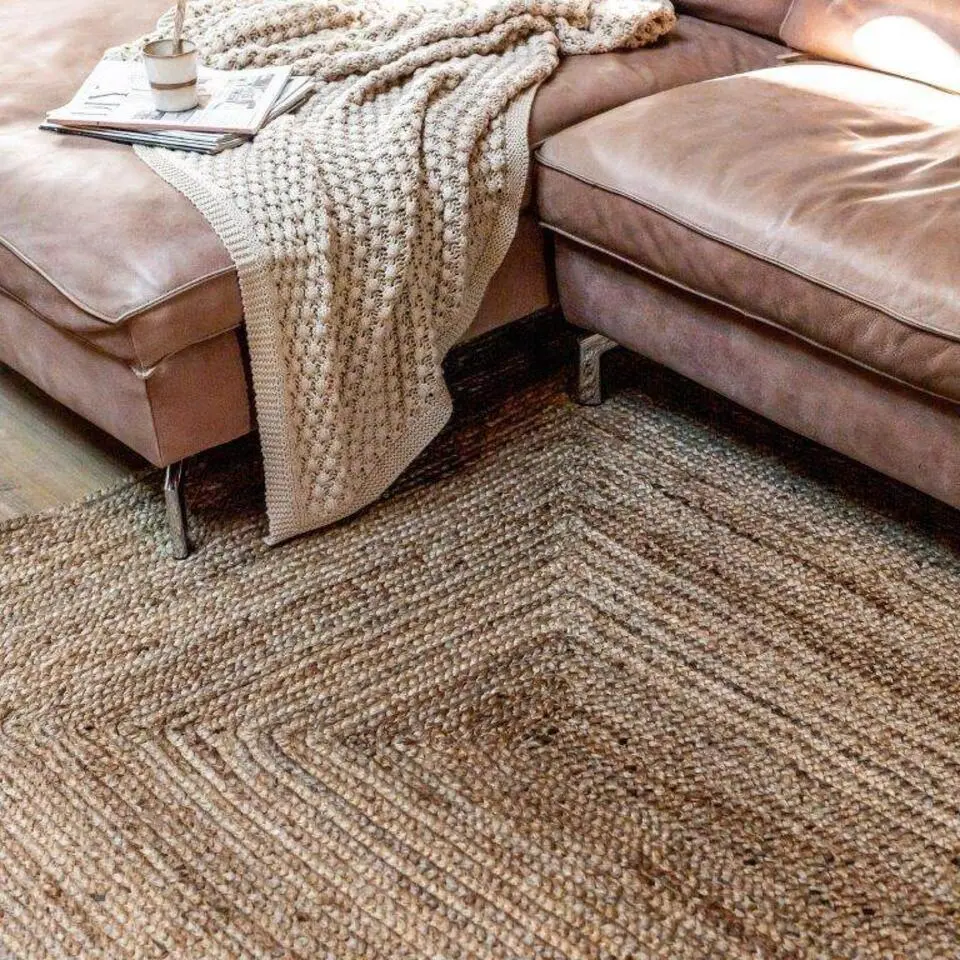 Interieur05 buitenkleed jute naturel - 190 x 140 cm