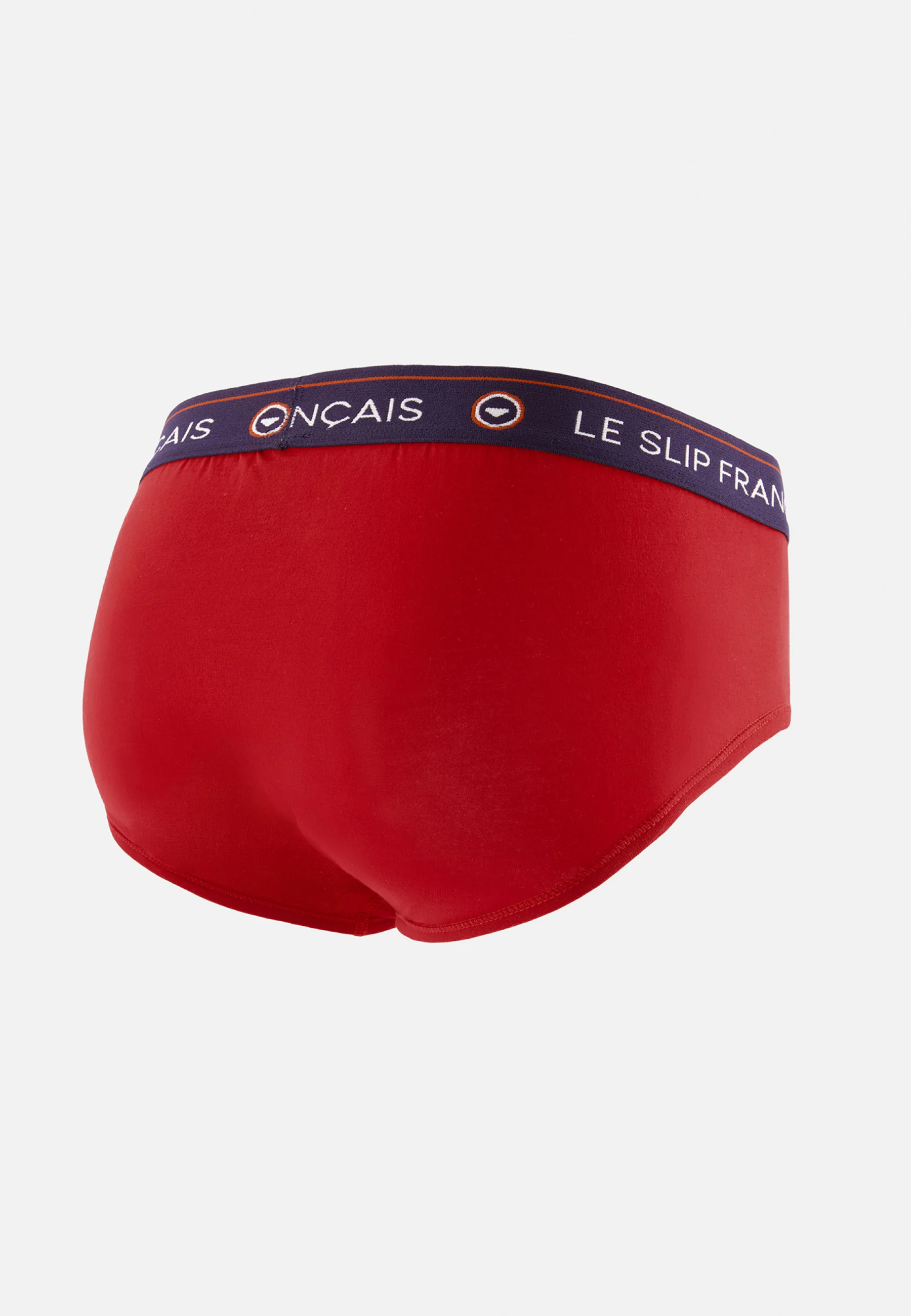 Slip en coton-Intrepide Rouge Cerise Buche De Noel