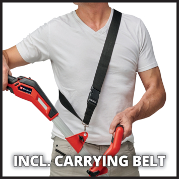 Einhell 18V accu grastrimmer GE-CT 18/33 LI E zonder accu - gebogen voor extra comfort
