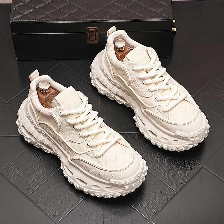 Mr Ozera - Platform Paneel Sneakers