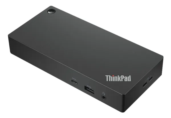 Lenovo® | ThinkPad Universal USB-C Dock - Dockingstation - USB-C - HDMI, 2 x DP - GigE - 90 Watt - Sort