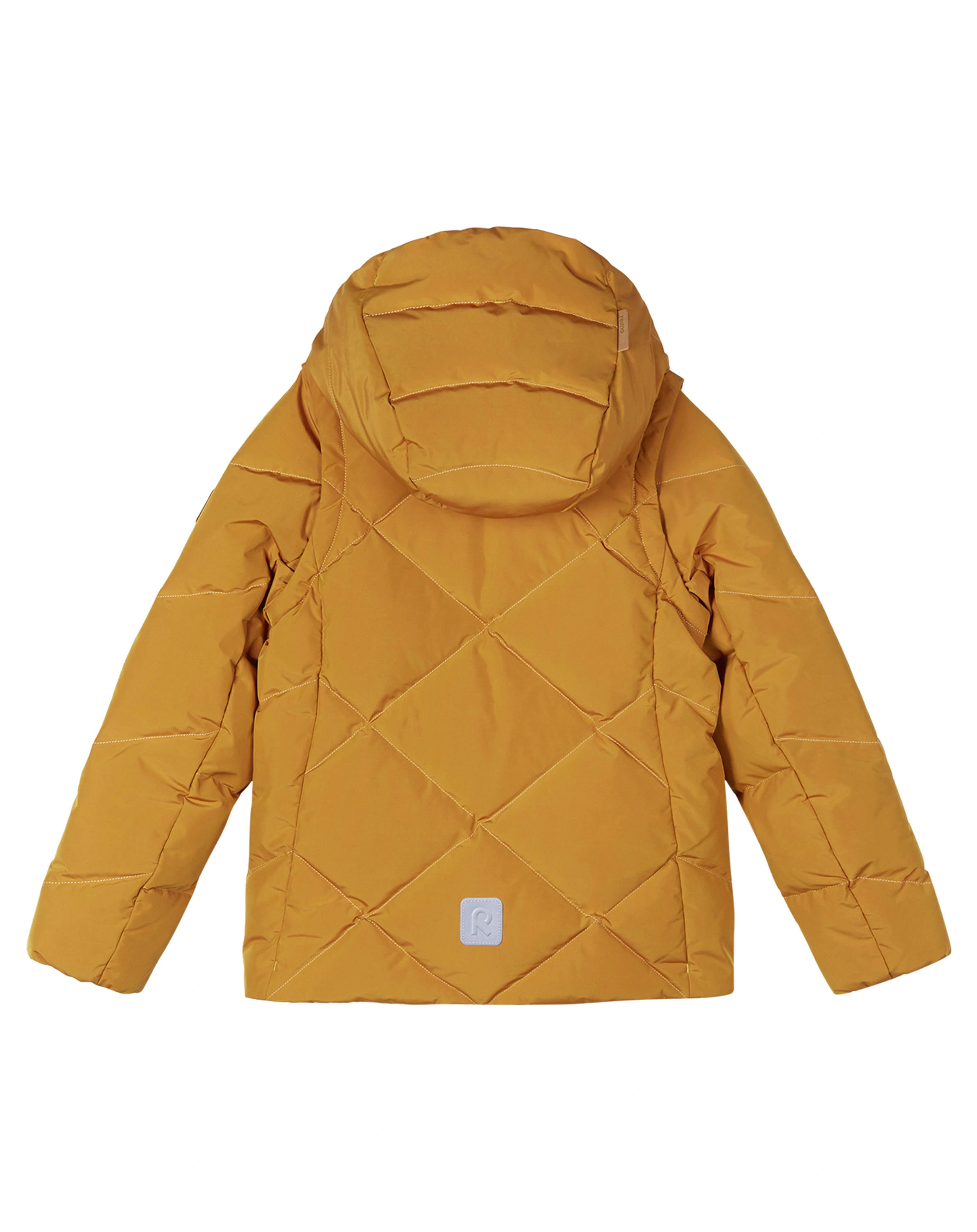 Daunen-Steppjacke PAAHTO mit Kapuze in golden brown
