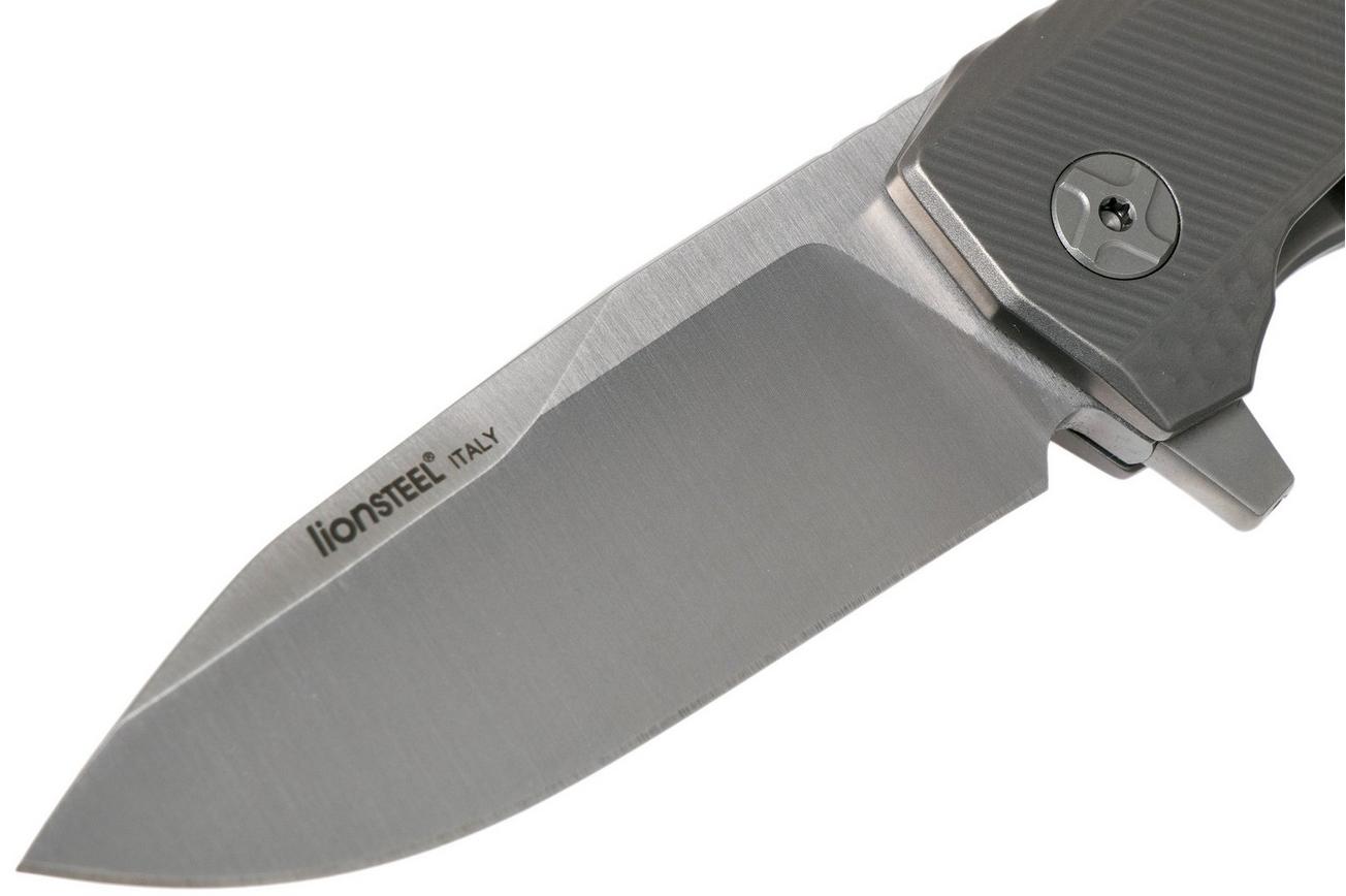 LionSteel ROK Grey Titanium ROK G zakmes