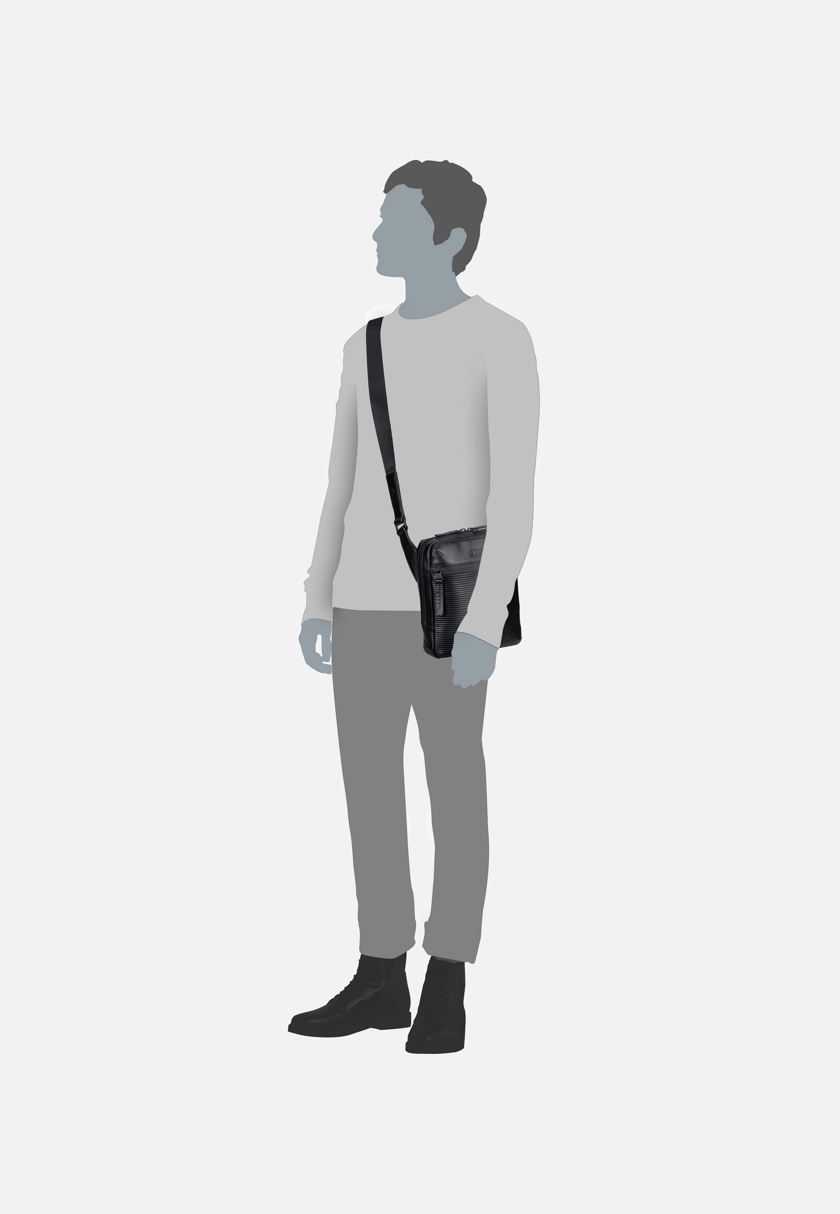 Aarhus Linea 9150 Schwarz - Crossbody Bag