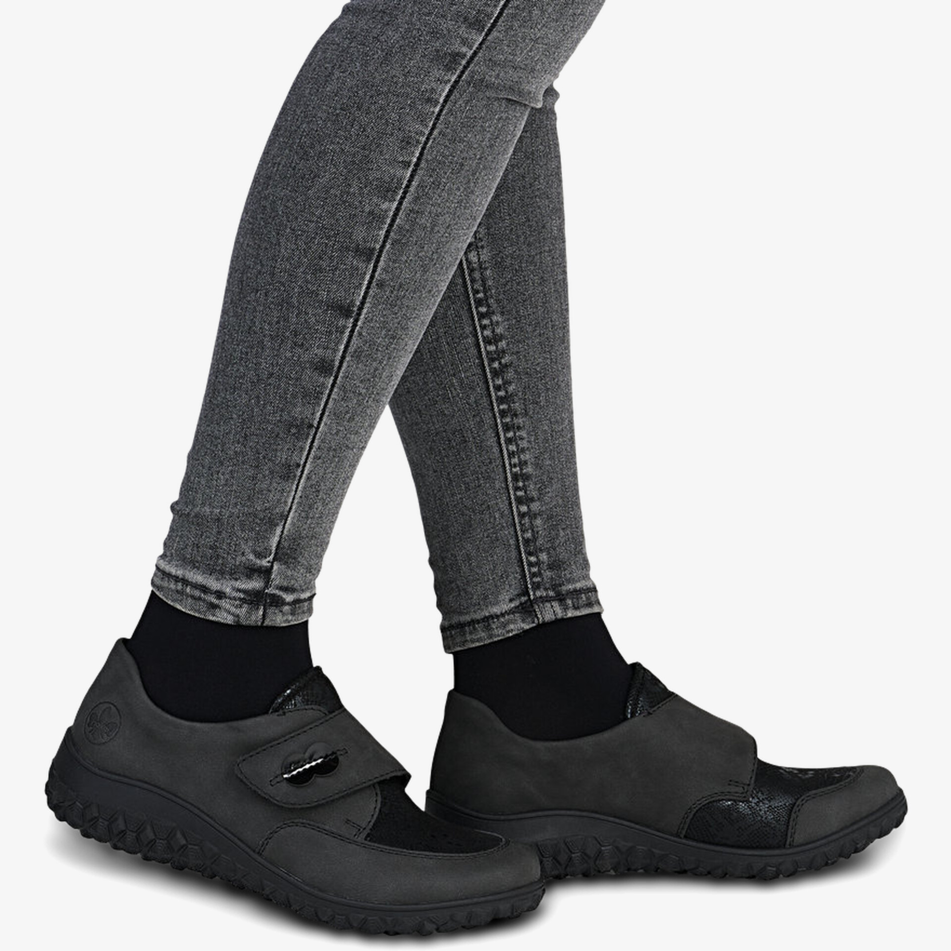 Rieker Damen Halbschuhe - Grau | Jetzt bei RENO.de kaufen