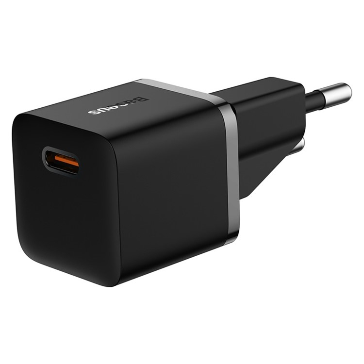 (20W) USB C GaN Ladegerät Fast Charge Netzteil - Schwarz