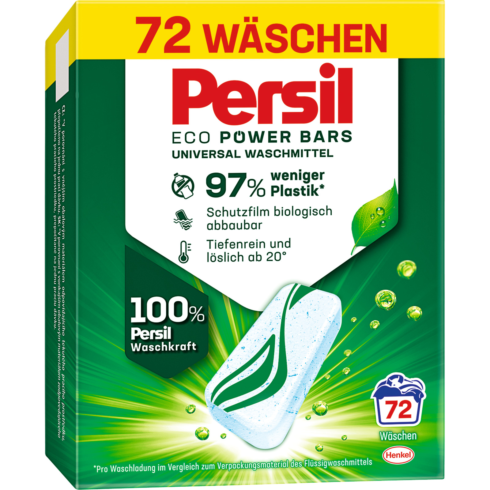 Persil Eco Power Bars Universal 72WG