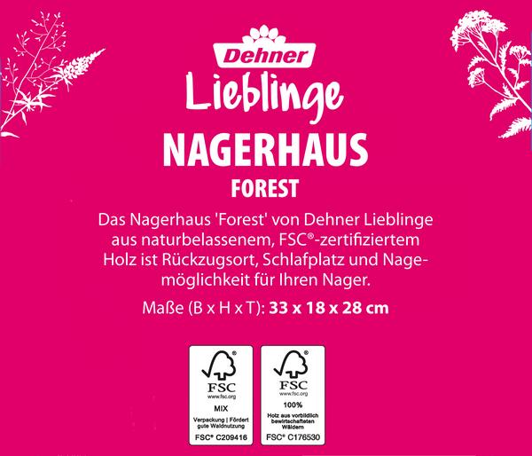 Dehner Liebliunge Nagerhaus Forest, ca.