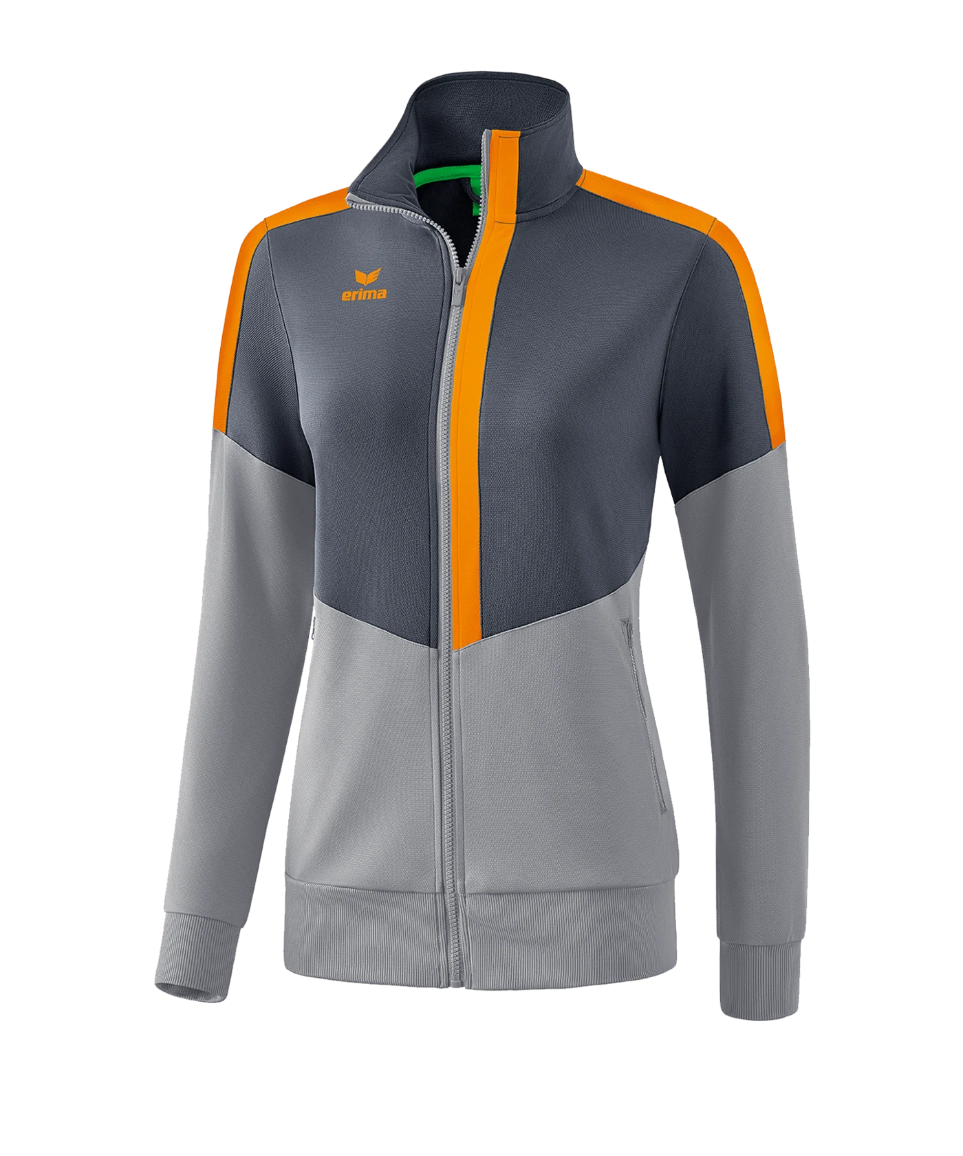 Erima Squad Trainingsjacke Damen Grau Orange