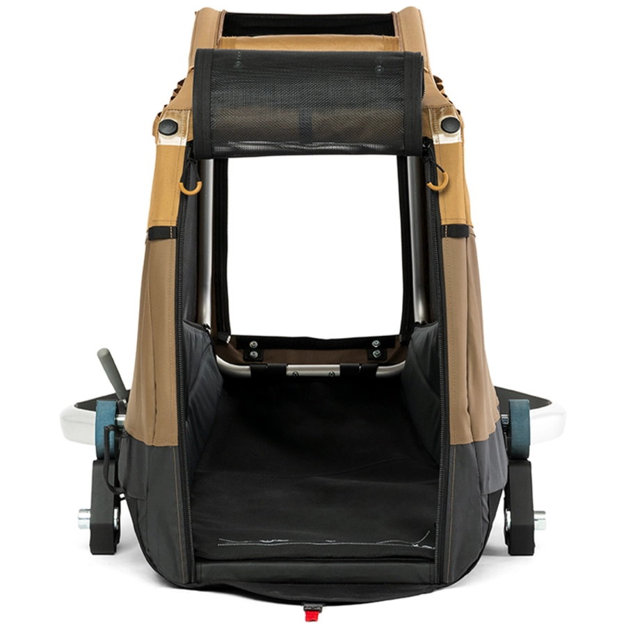 CROOZER Hundefahrradanhänger Dog Enna Sundown yellow