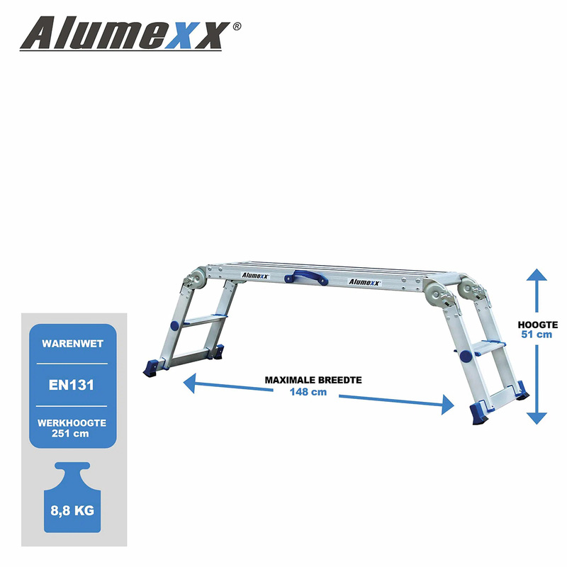 Alumexx X-Step 150kg