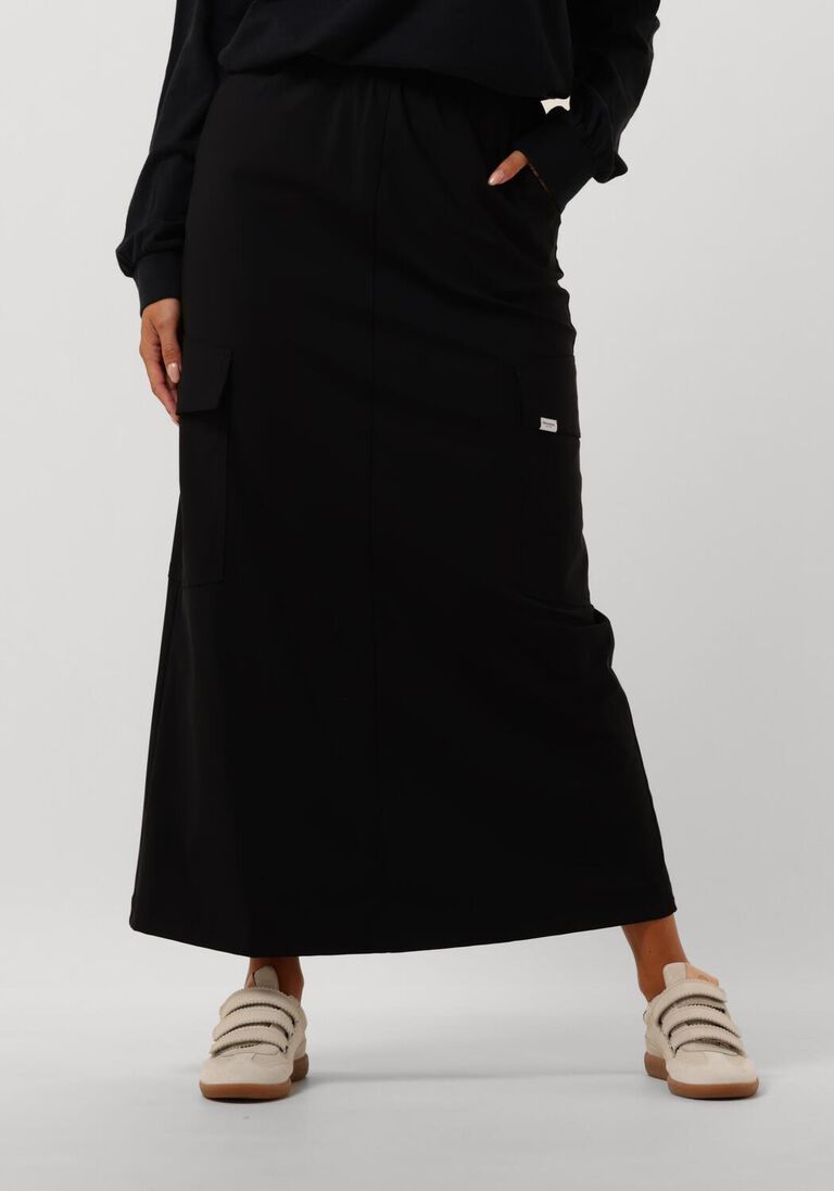 zwarte penn & ink maxirok 540 skirt