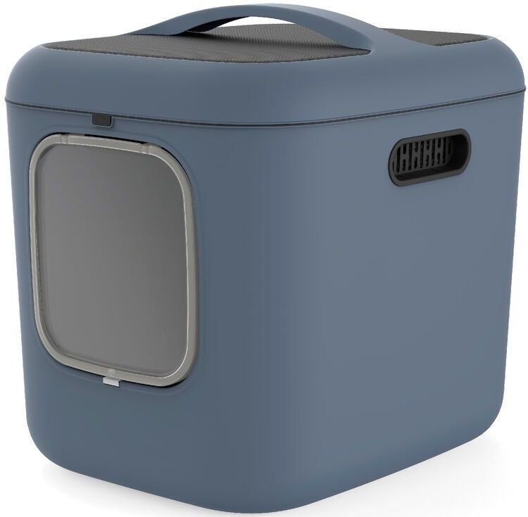 Rotho - Biala Kattentoilet - Horizon Blue - Ruim - Geschikt voor Grote Katten