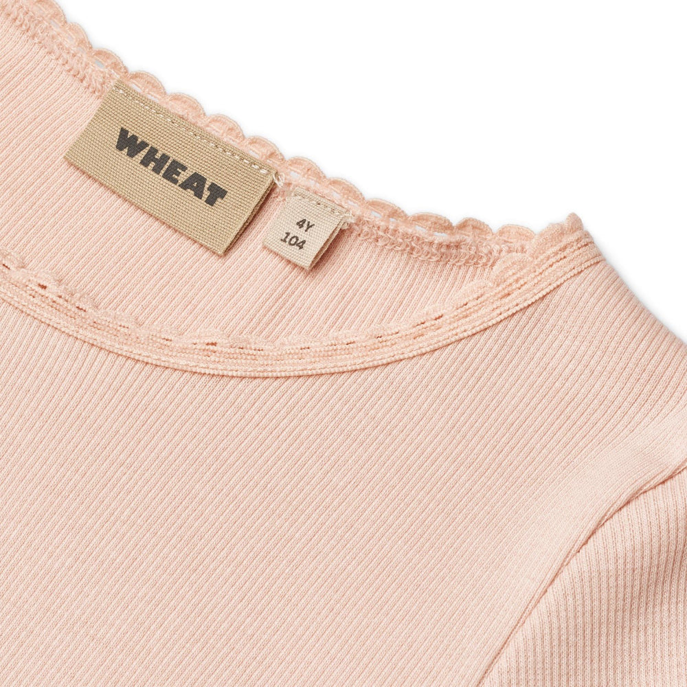 Køb Wheat Powder Rib Bluse L/S Reese