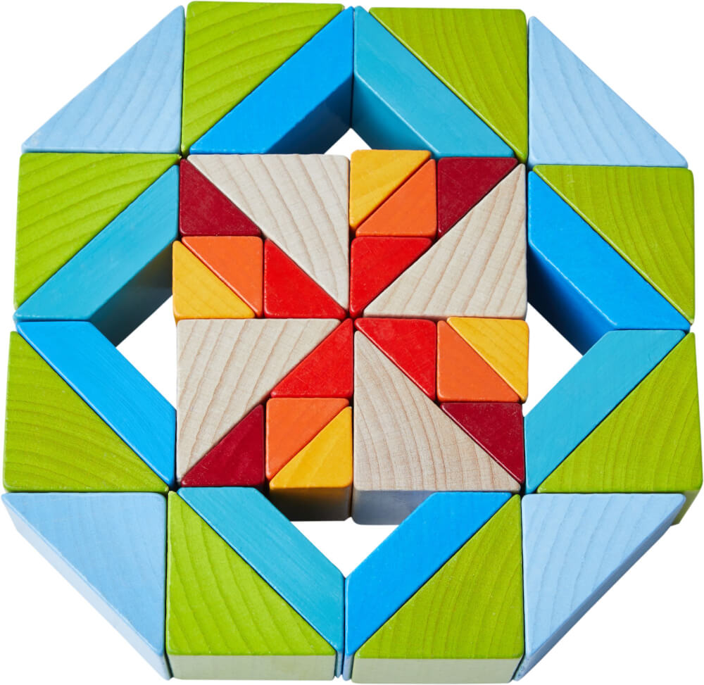 HABA 3D-Legespiel Würfelmosaik