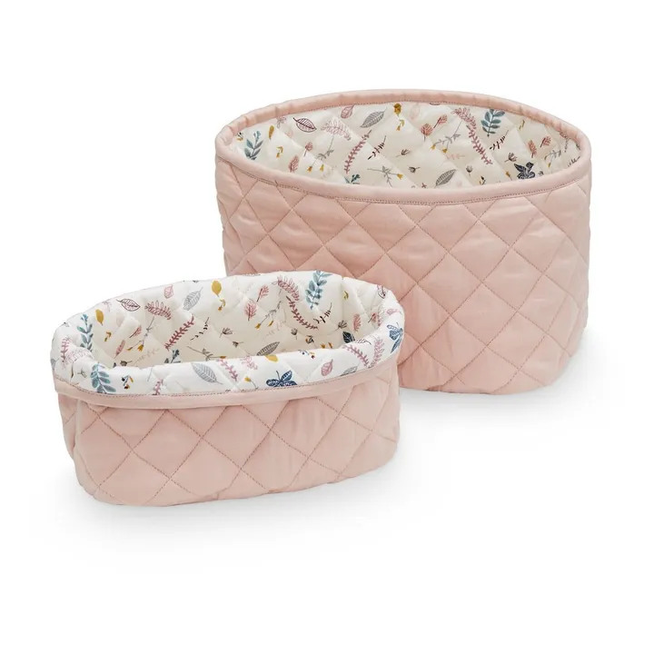 Cam Cam Paniers de rangement - Set de 2 | Rose