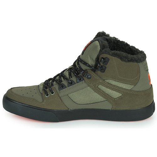 DC Shoes - PURE HIGH-TOP WC WNT - Kaki / Noir