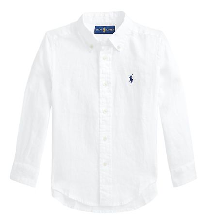Polo Ralph Lauren Hemd - Leinen - Classics - Weiß