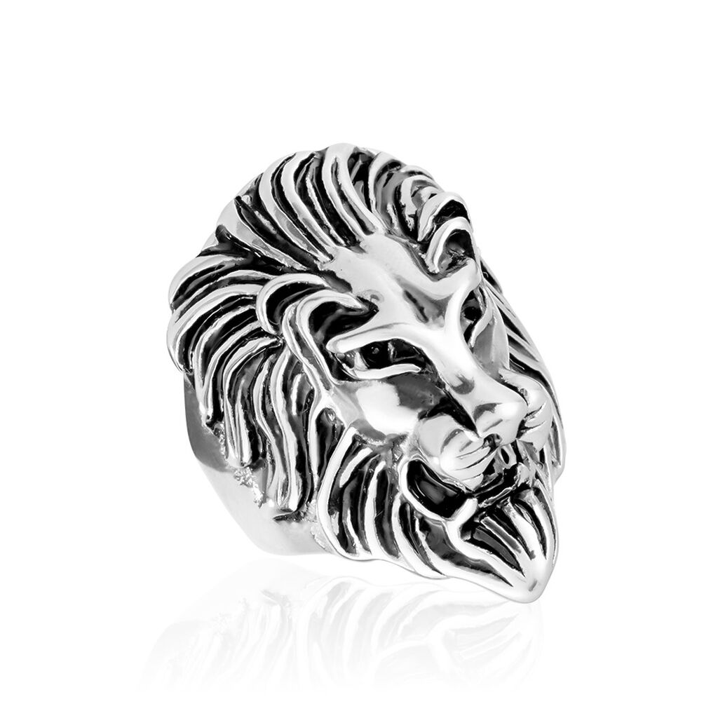 Bague Acier Gris Japeth