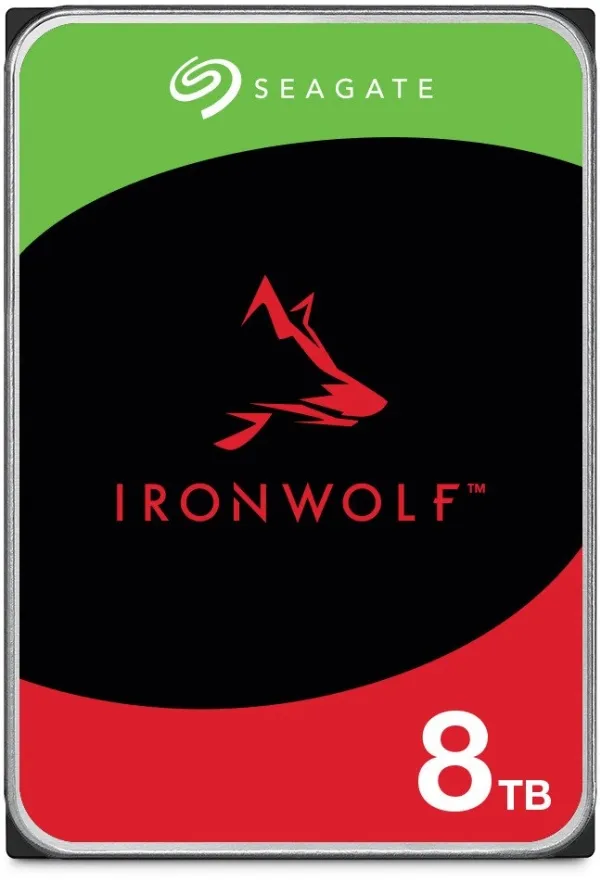 Seagate IronWolf ST8000VN004 - Harddisk - 8 TB - intern - 3,5