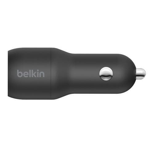 Belkin BOOST↑CHARGE, Automatisk, Cigartænder, 4,8 A, Sort