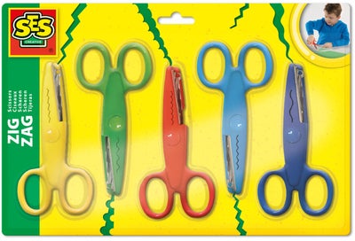 SES Creative Mønstersakser 5-Pack