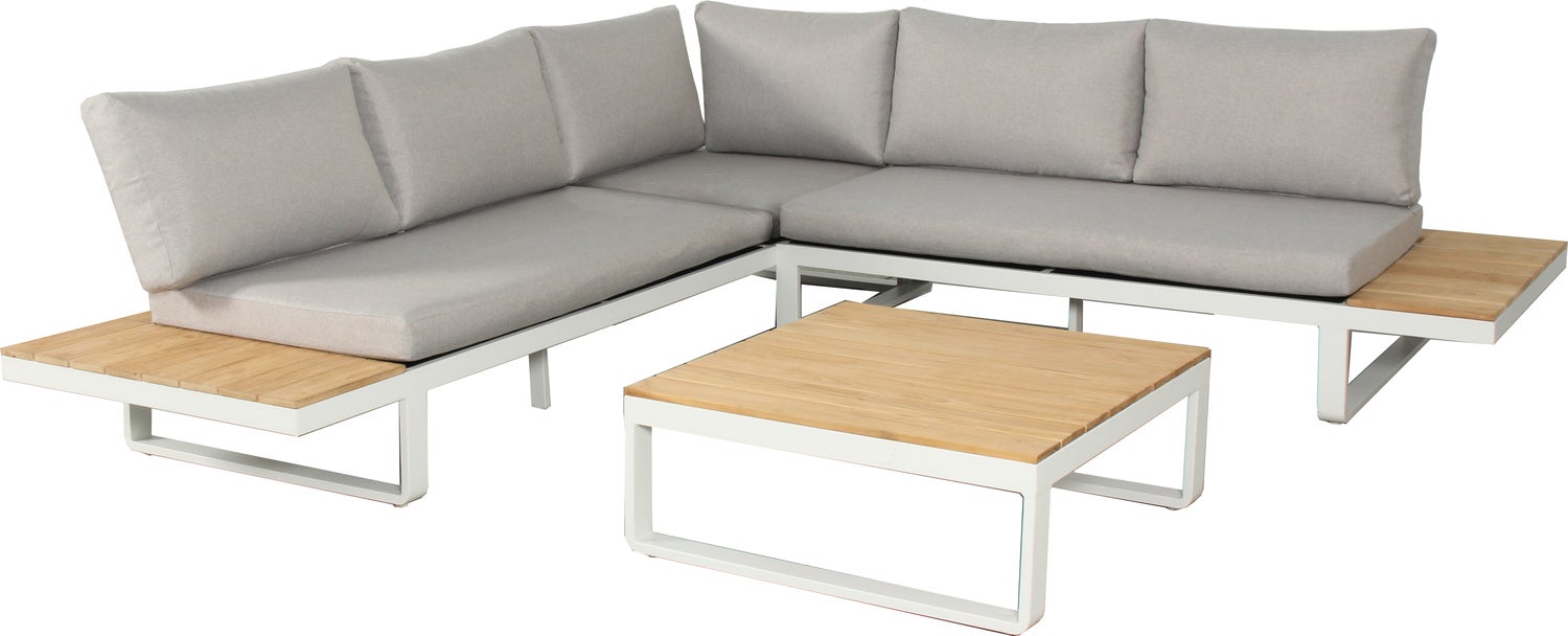 Intratuin 4-zits loungeset Bodhi wit