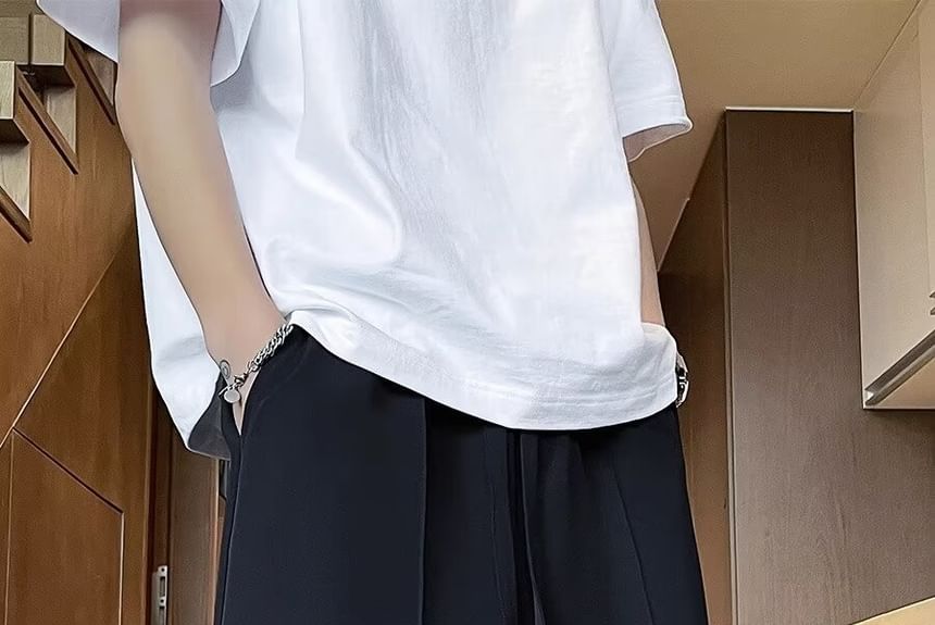 Zoslane - Mid Rise Plain Shorts