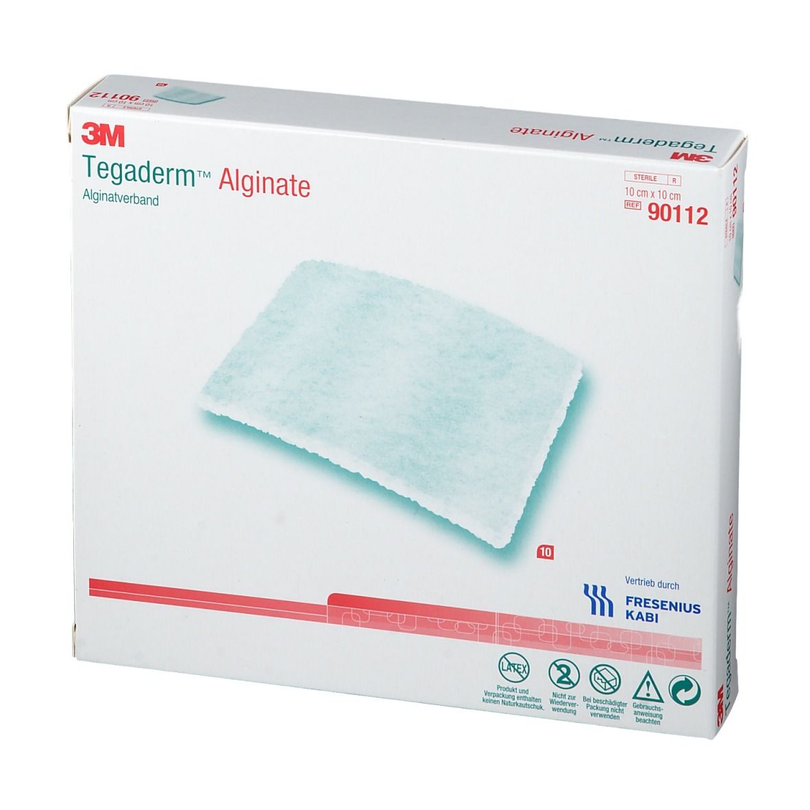 Tegaderm Alginate Kompresse 10 x 10 cm